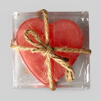 ROSE HEART SHAPE GLYCERIN SOAP