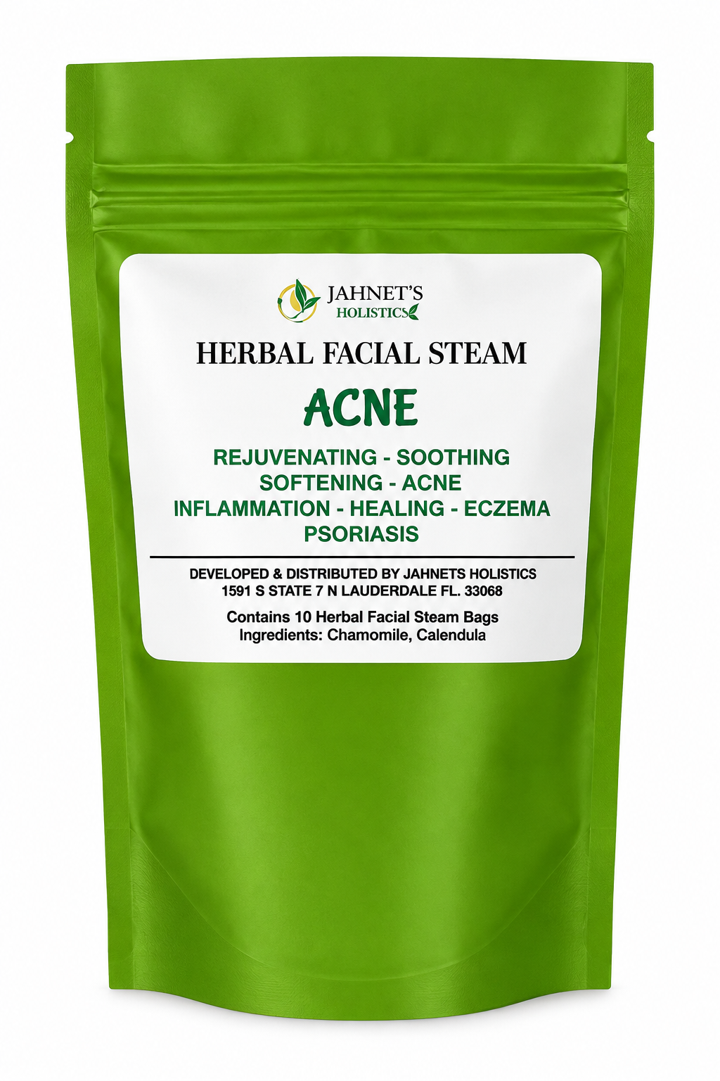 Acne Herbal Facial Steam – Chamomile & Calendula Pore Detox Steam for Acne-Prone Skin