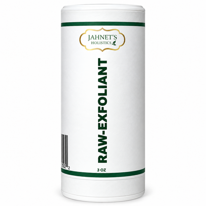 Raw Gentle Exfoliant with Colloidal Oatmeal & Rice Flour – Natural Face Polish for Sensitive Skin, Dark Spots & Smooth Glow