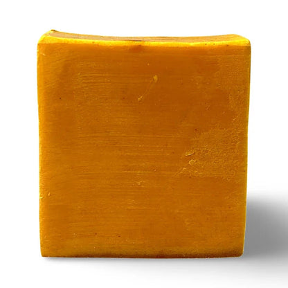 Turmeric Shea Butter Soap for Dark Spots, Acne Scars & Glowing Skin | Plant-Based Brightening Bar