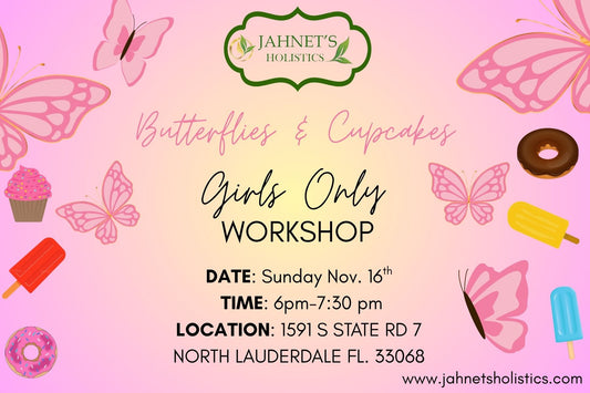 BUTTERFLIES & CUPCAKES WORKSHOP