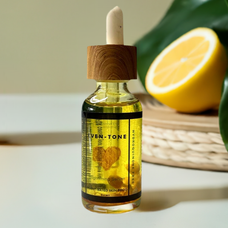     Plant-based even tone serum for dark spots and hyperpigmentation
