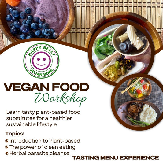 VEGAN WORK SHOP - SATURDAY MARCH 22nd   6pm-7:30pm