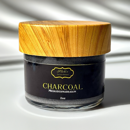     charcoal peppermint microdermabrasion facial scrub for acne prone skin”