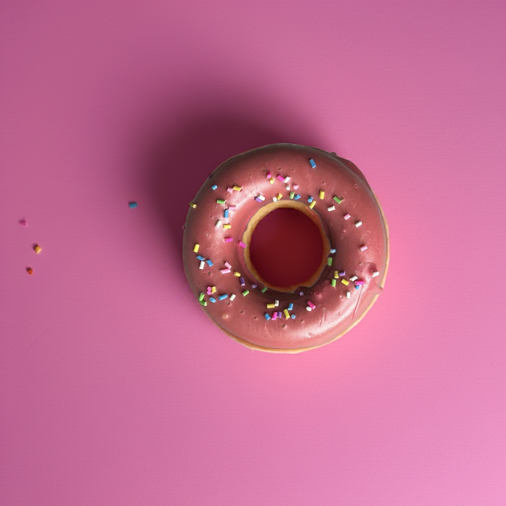 VANILLA WATERMELON DONUT SOAP BAR