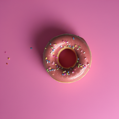 VANILLA WATERMELON DONUT SOAP BAR