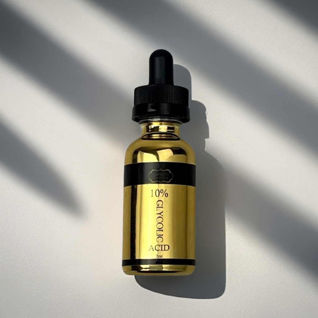     Glycolic Acid 10% exfoliating serum for dark spots, acne scars, and glowing skin”
