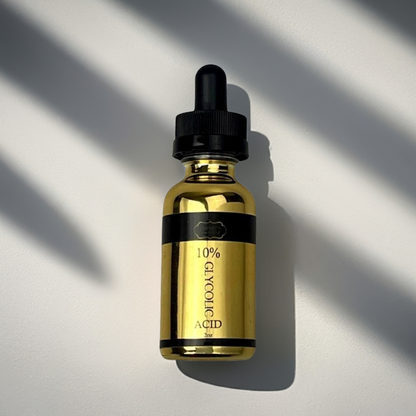     Glycolic Acid 10% exfoliating serum for dark spots, acne scars, and glowing skin”