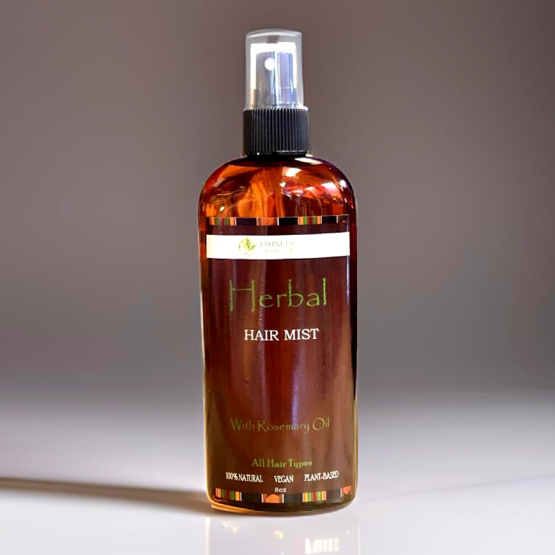     Plant-based hair mist for scalp hydration and growth