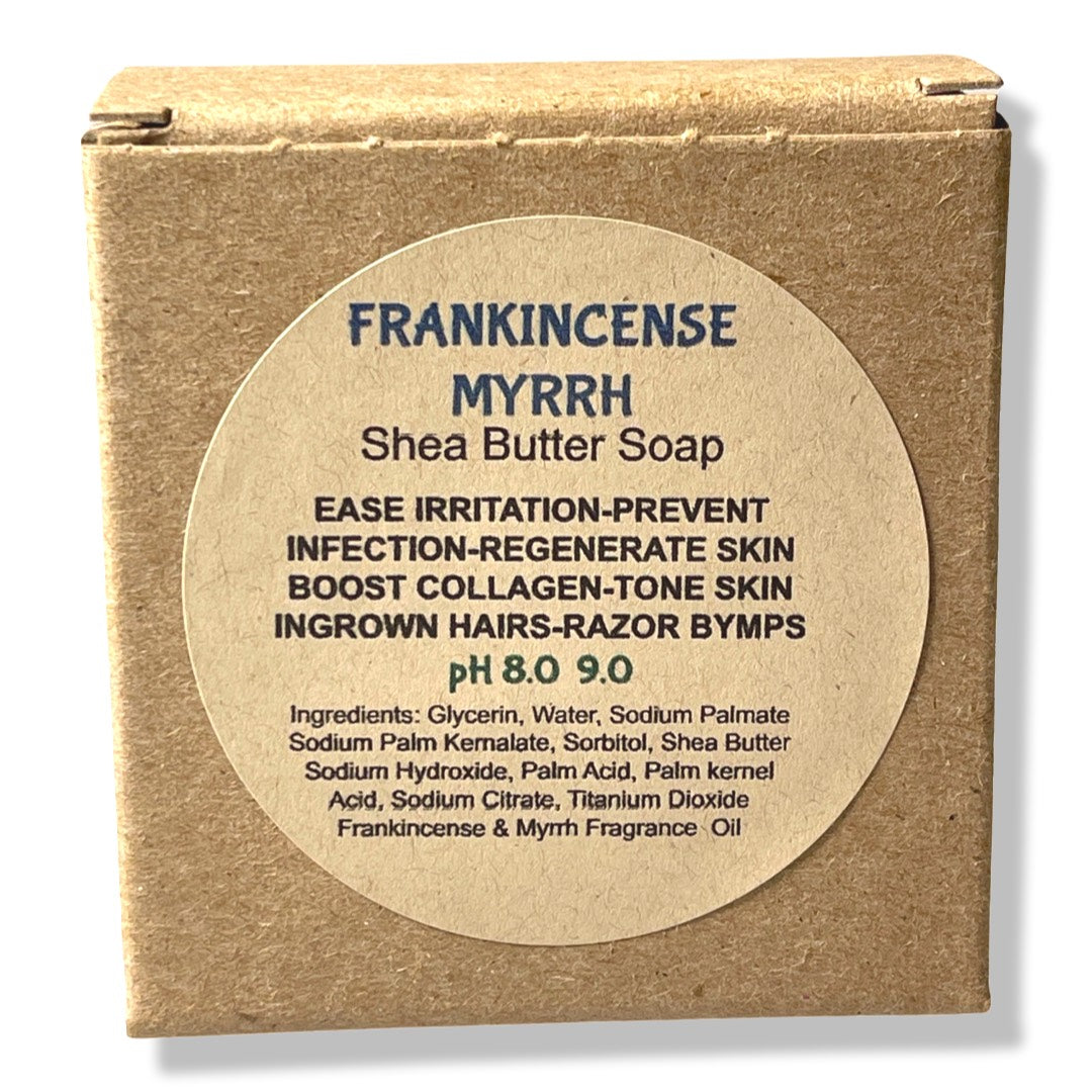 FRANKINCENSE & MYRRH SHEA BUTTER  SOAP