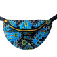 BLUE TROPICAL WAIST BAG
