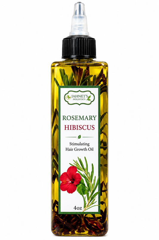 Jahnet’s Holistics Rosemary Hibiscus Hair and Scalp Oil for natural hair