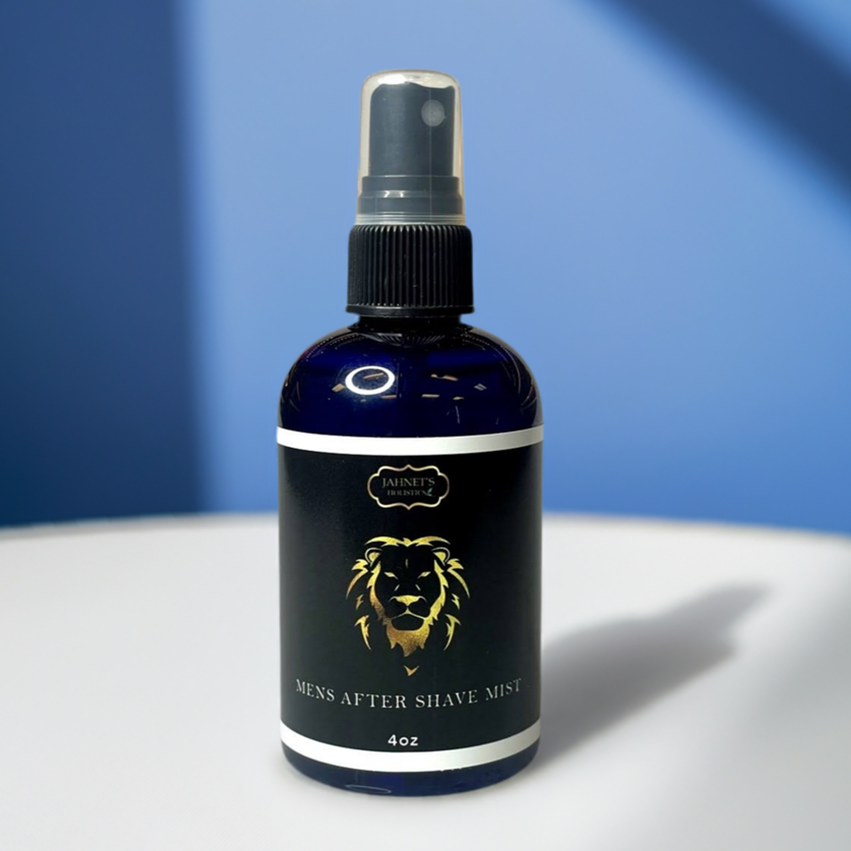     Natural men’s aftershave spray for soothing freshly shaved skin