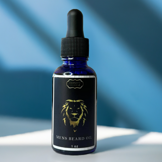     Men’s natural beard oil with frankincense and peppermint for beard growth and hydration
