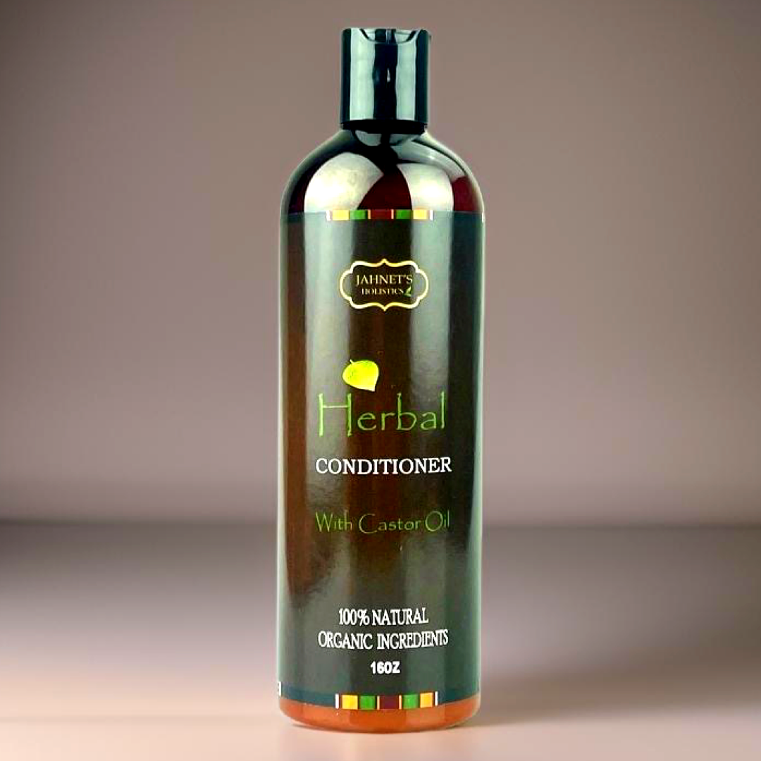 Herbal conditioner for dry and damaged hair made with plant-based ingredients