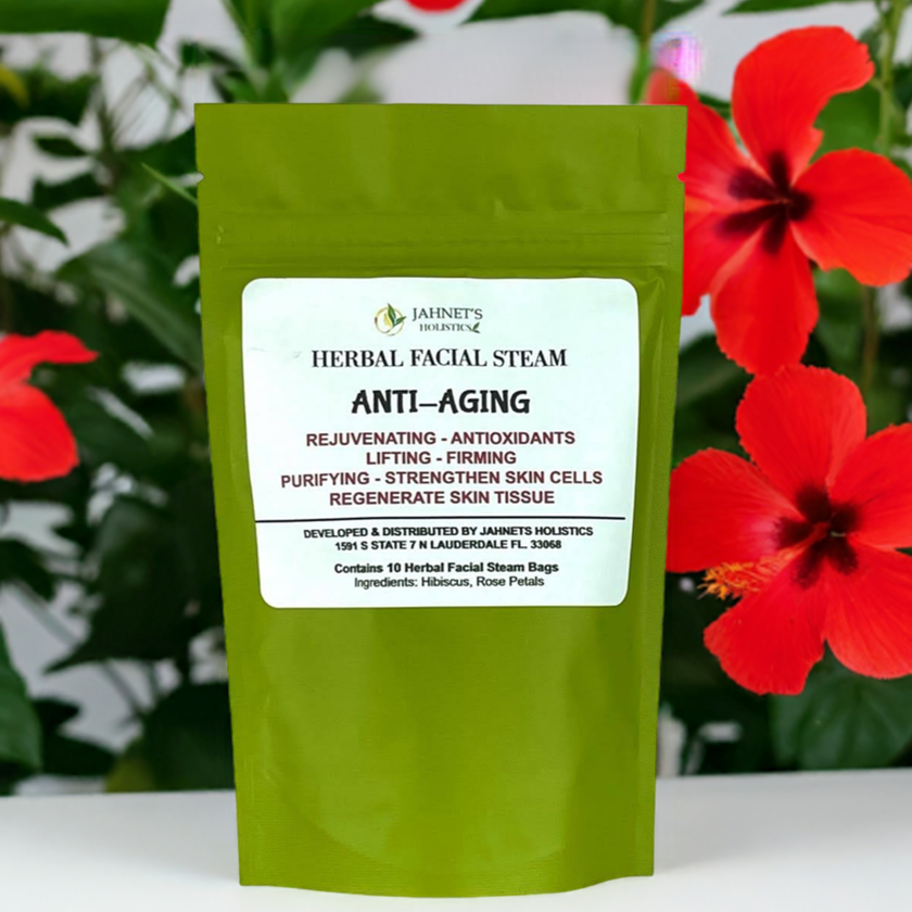     Natural herbal facial steam bowl with dried flowers for glowing skin”
