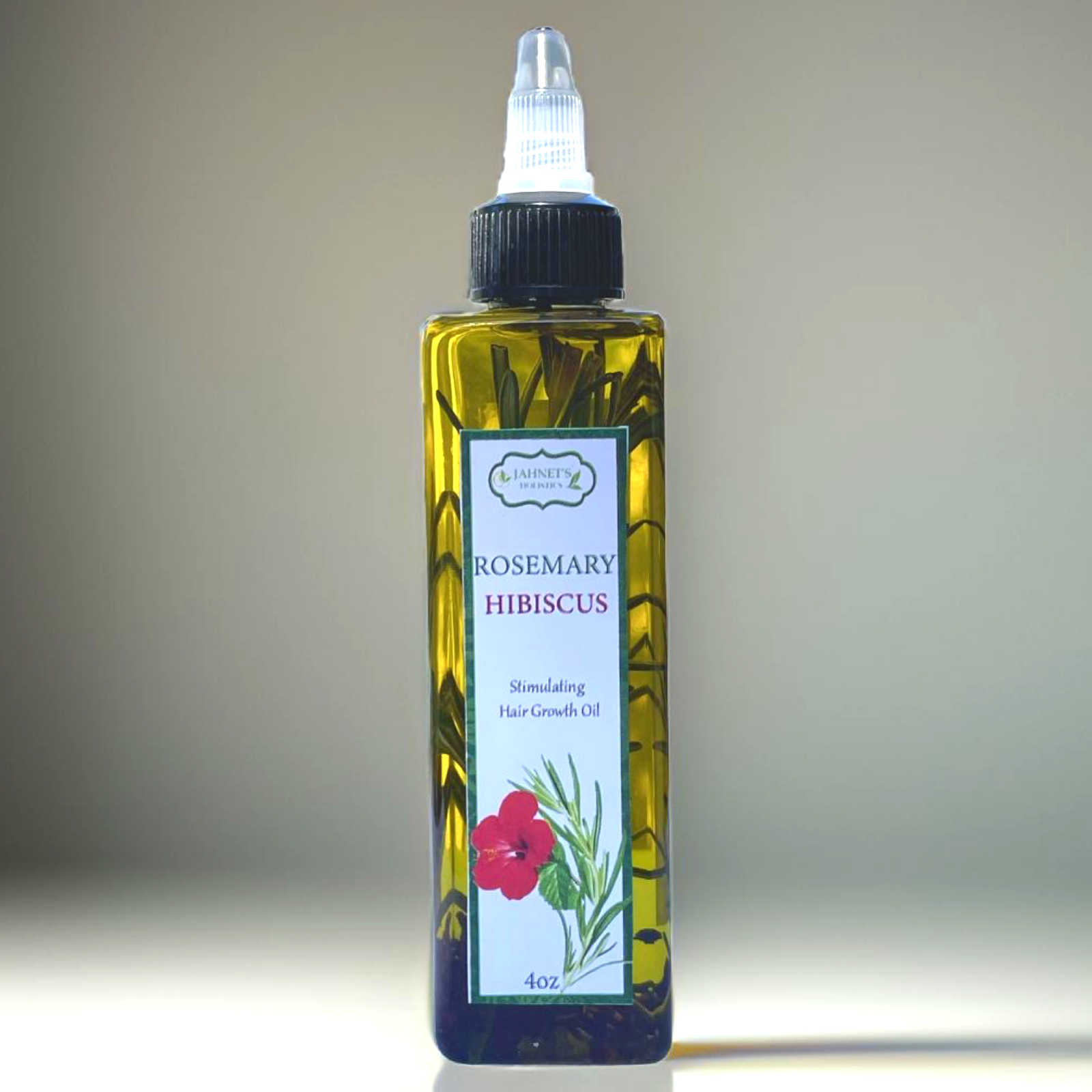     “Plant-based rosemary oil for thinning edges and breakage repair”