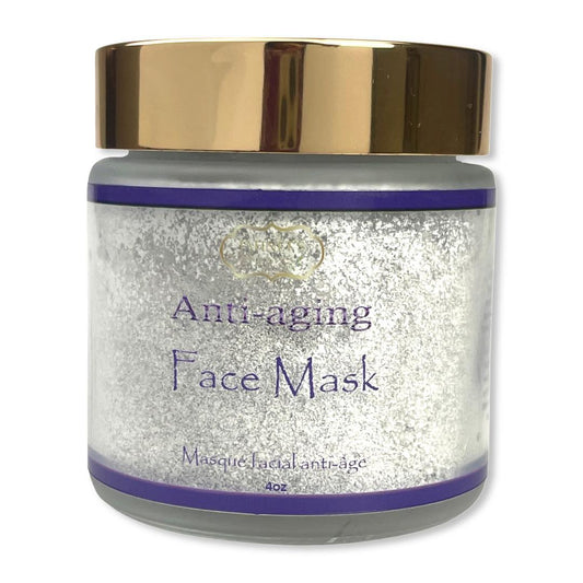 8oz glass jar anti-aging facial mask