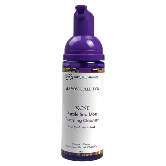 ROSE PURPLE SEA MOSS FOAMING CLEANSER (ST. CROIX PICK UP ONLY)