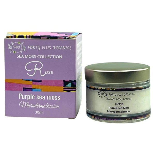 ROSE PURPLE SEA MOSS MICRODERMABRASION (ST. CROIX PICK UP ONLY)