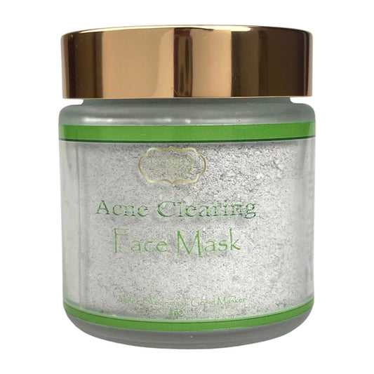 private label wholesale acne clearing mask glass jar