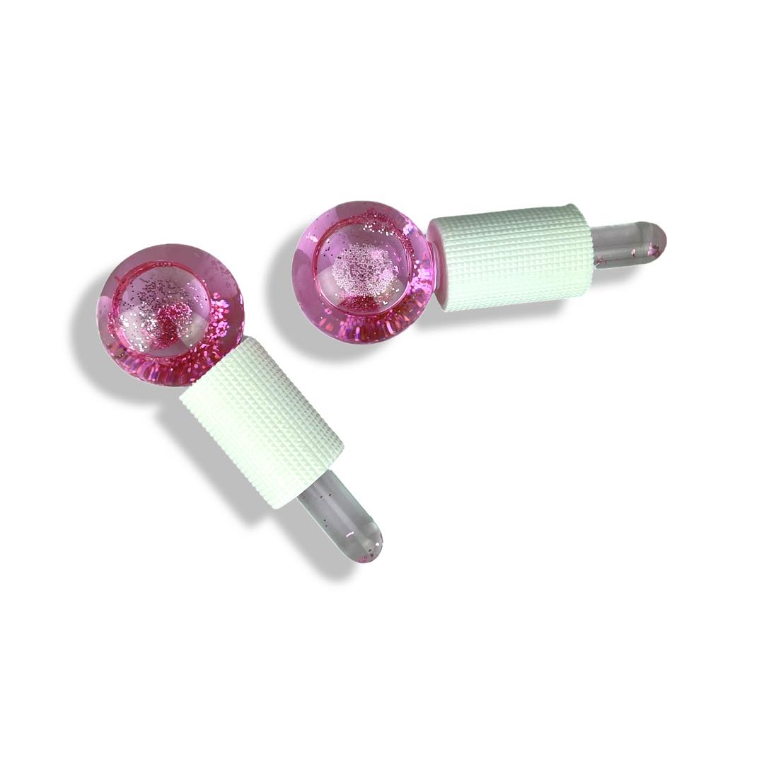  pink cosmetic facial cold globes