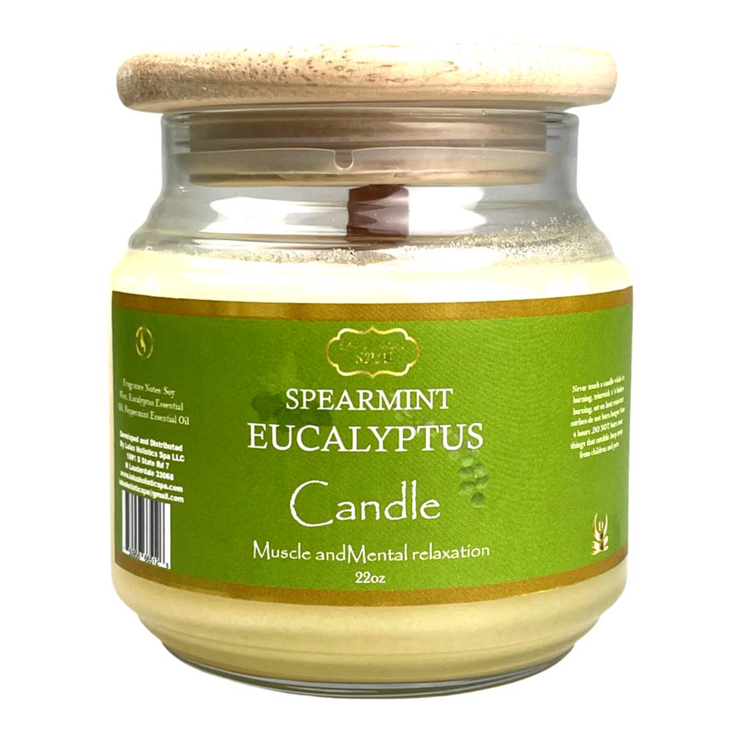 SPEARMINT EUCALYPTUS CANDLE (22oz)