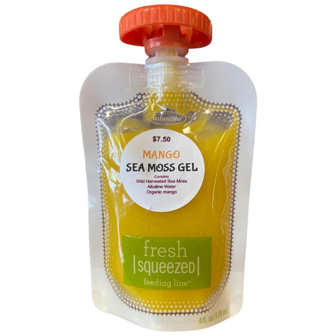 MANGO SEA MOSS POUCH  LOCAL DELIVERY /INSTORE PICK-UP ONLY