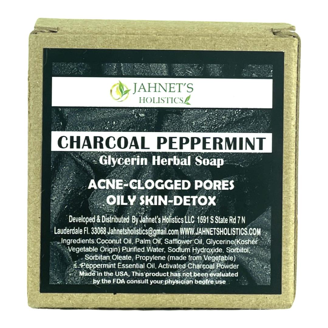 charcoal peppermint soap