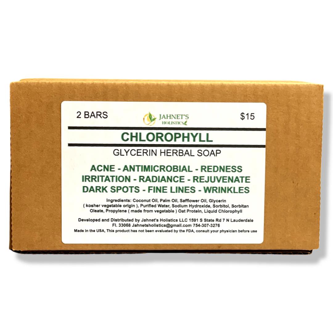 CHLOROPHYLL HERBAL SOAP 2 BAR COMBO