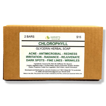 CHLOROPHYLL HERBAL SOAP 2 BAR COMBO