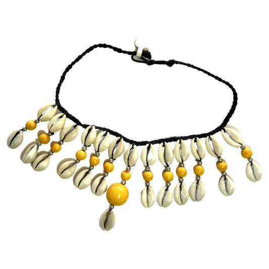 COWRIE SHELL CHOKER