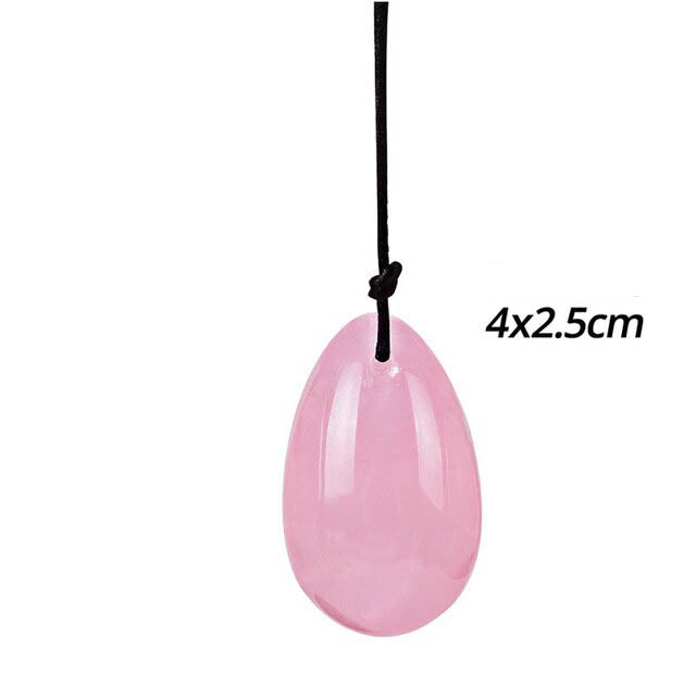 ROSE QUARTZ YONI EGG