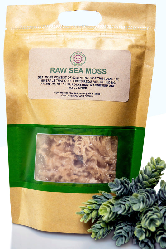 RAW SEA MOSS (8oz) wild harvested