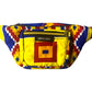 BLUE TROPICAL WAIST BAG
