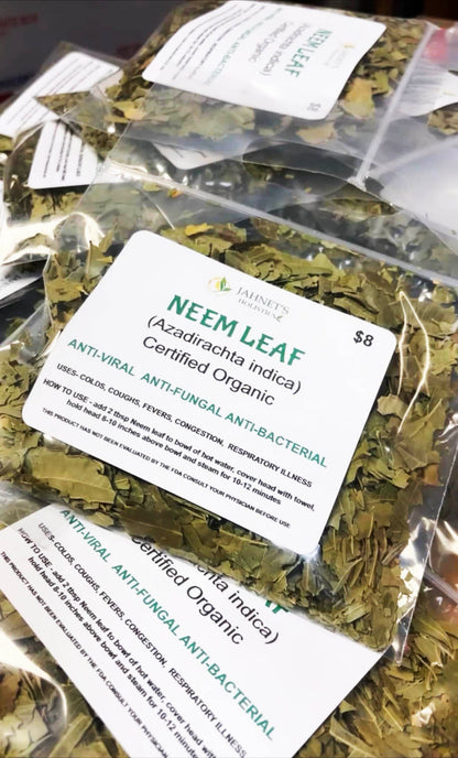 neem leaf steam inhalation for sinus congestion and respiratory support